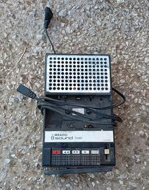 registratore cassette anni 70 