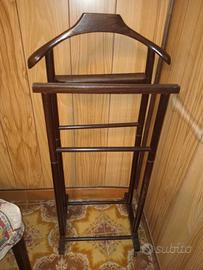 Appendiabiti "Servo Muto" Vintage in Legno - Stima