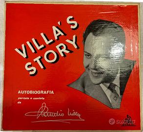 Villa's story - box rarissimo 33 giri + foto libro