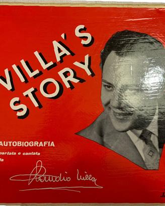 Villa's story - box rarissimo 33 giri + foto libro