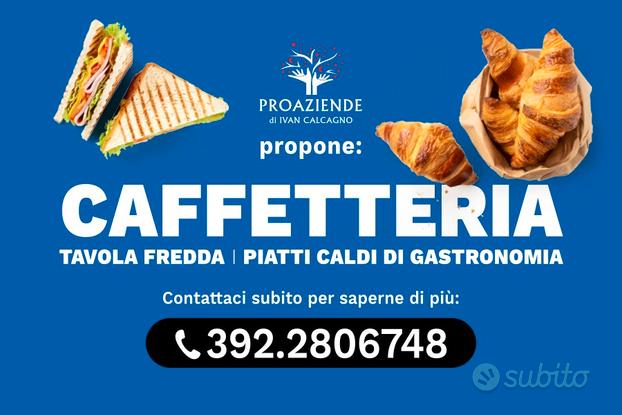 Caffetteria Tavola fredda piatti caldi Rif.MB060