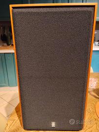 impianto hi-fi Technics con casse Yamaha NS650