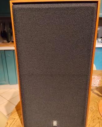 Impianto hi-fi Technics con casse Yamaha NS650