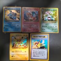 Carte Pokémon Giapponesi replica