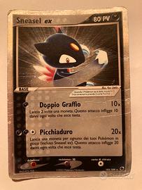 Sneasel ex ( ultra rare ) carta pokemon