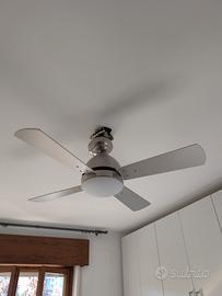 Ventilatore da soffitto con lampada