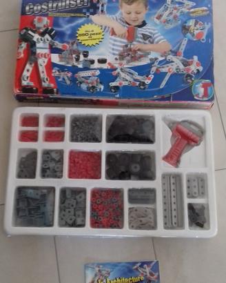 Gioca e Costruisci - Gioco tipo Meccano 650 pzi