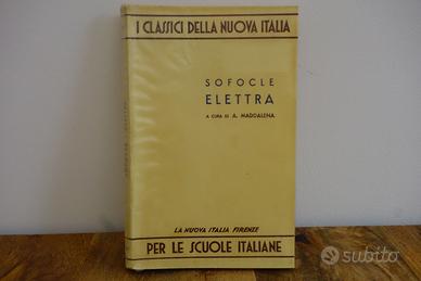 Sofocle  -Elettra - A. Maddalena -La Nuova Italia