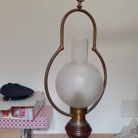 Lampadario a sospensione con supporto rigido