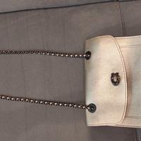 Borsa Coach originale in vera pelle martellata 