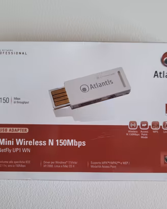 Adattatore Wi-Fi USB Atlantis NetFly UP1 WN – 150