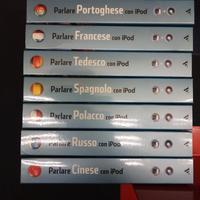 Lotto 7 volumi Parlare Lingue, libri con iPod