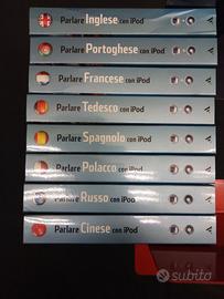Lotto 7 volumi Parlare Lingue, libri con iPod