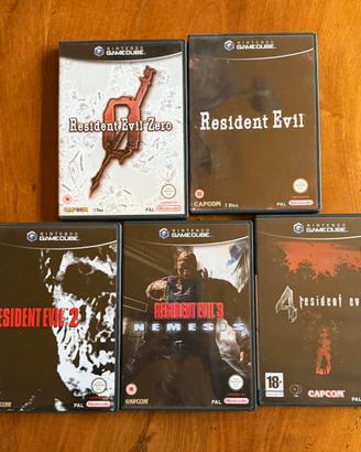Saga Resident Evil Game Cube