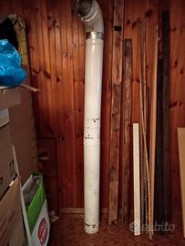 4 mt tubo stufa/canna fumaria 15 cm