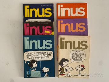 LINUS Anno 11 1975 lotto 6 pz