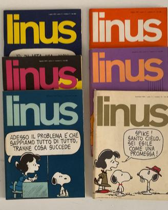 LINUS Anno 11 1975 lotto 6 pz