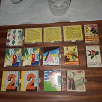 Lotto 14 scatole di cerini vintage anni ’50-’70