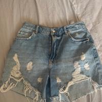 Shorts in jeans Bershka – High waist – – taglia 40
