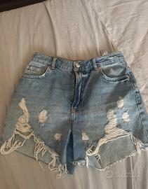 Shorts in jeans Bershka – High waist – – taglia 40