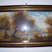 Quadro del 900' Olio su tela di Guy de Simoni