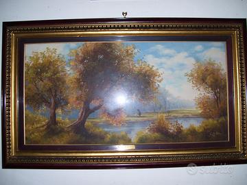 Quadro del 900' Olio su tela di Guy de Simoni