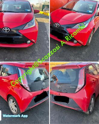 Toyota Aygo anno 2015 per ricambi Fi
