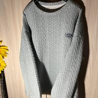 Maglione grigio oversize
