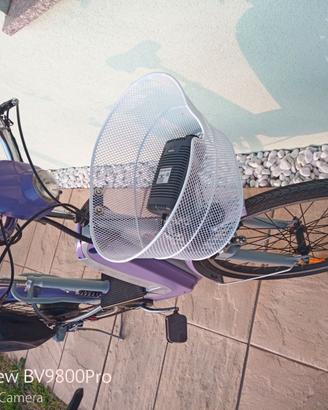 Bici elettrica ecobici ciclope biammortizzata