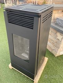 STUFA PELLET 12 KW DOPPIA CANALIZZAZION