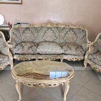 set divano e poltrone Barocco Veneziano 