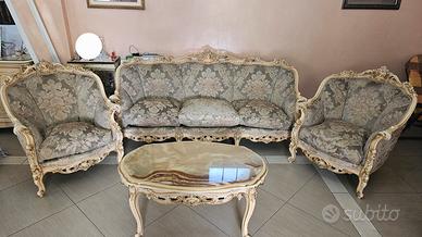 set divano e poltrone Barocco Veneziano 