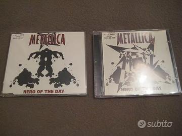 Metallica coppia “Hero Of The Day” CD Singoli