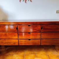 Mobile buffet in legno massello stile etnico