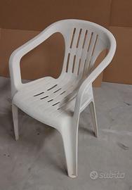 Poltroncine in plastica per esterno
