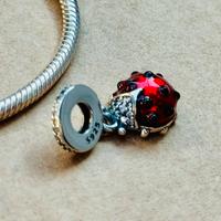 Charm Coccinella per bracciale Pandora