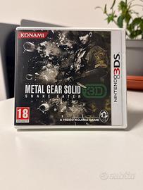 Metal Gear Solid 3D -Nintendo 3ds ITA Completo