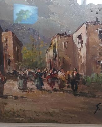 quadro olio su tavolozza