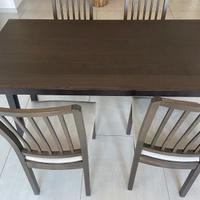 Tavolo da pranzo Ikea + 4 sedie