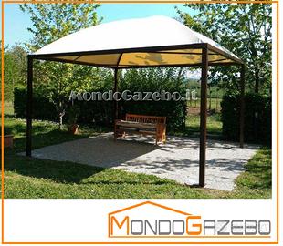 Gazebo 5x5 Sun Pluvio certificato uso pubblico new