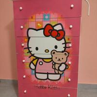 Cassettiera Hello kitty 