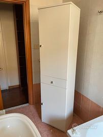 Colonna bagno bianco lucido 44 × 35 × 178 cm