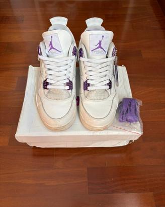 Jordan 4 metallic purple