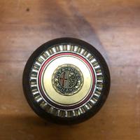 pomello del cambio vintage in legno per Alfa romeo