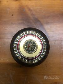 pomello del cambio vintage in legno per Alfa romeo