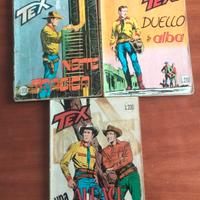 Tex prima edizione Lire 200 1964 44 57 59 fumetto