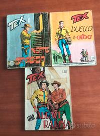 Tex prima edizione Lire 200 1964 44 57 59 fumetto