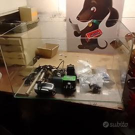 vasca acquario 90lt. + accessori