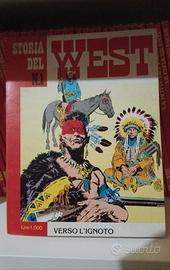 fumetti serie storia del west
