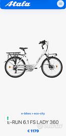 Bicicletta elettrica nuova